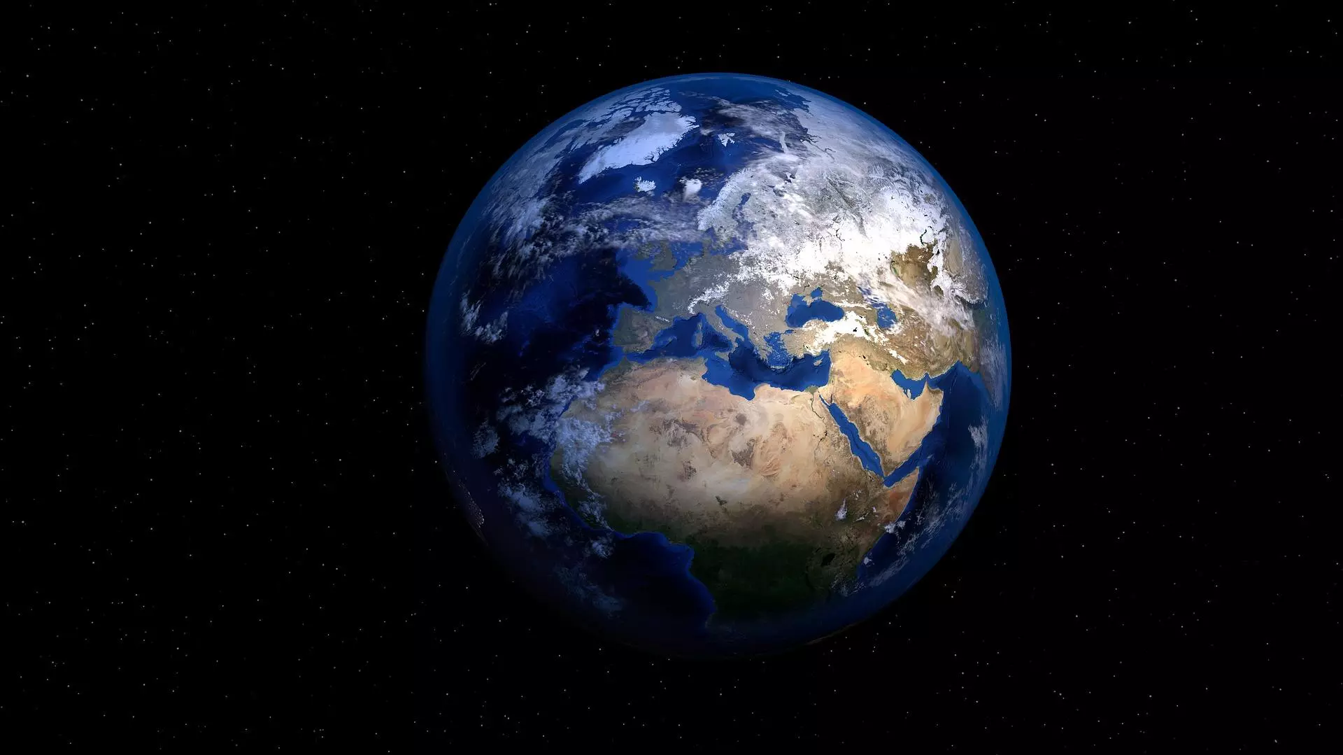planet earth seen from space